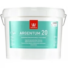 Краска антимикробная Argentum-20 (Аргентум-20) TIKKURILA 9л белый (база А)