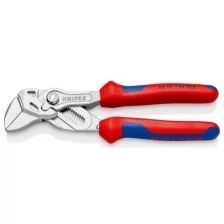 Клещи переставные-гаечный ключ 150 мм. губки с насечкой KNIPEX KN-8605150S02