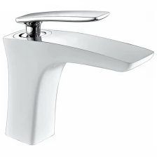 Смеситель для раковины Timo Helmi 4061/00-16F chrome/white