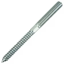 Шпилька сантехническая, шестигранник, Torx 25, М10x140мм, 400шт, оцинкованная, ЗУБР 37870-10-140-400