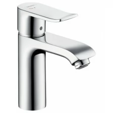 Смеситель для раковины 110, однорычажный со сливным гарнитуром Hansgrohe CoolStart 31121000, хром