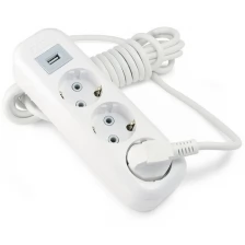 Удлинитель Lux Y3-E-USB-03 3 Sockets 3m 16A