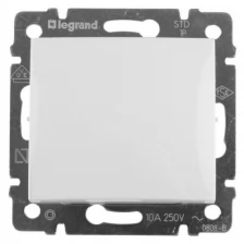 Legrand 774402 Выключатель двухполюсный Valena 10 AX 250 В~ белый