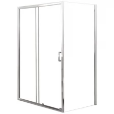 Душевой угол BelBagno UNIQUE-AH-1-100/115-90-C-Cr