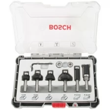 Набор фрез Bosch 6 шт., 8 мм