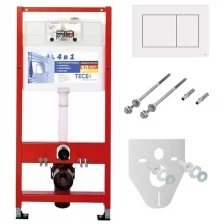 Инсталляция TECE тесеnow для подвесного унитаза с клавишей и крепежом 9400413