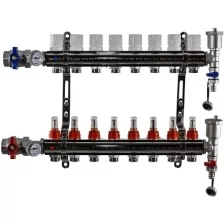 Коллекторная группа Tim (KA008) 1" ВР, 8 отводов 3/4"